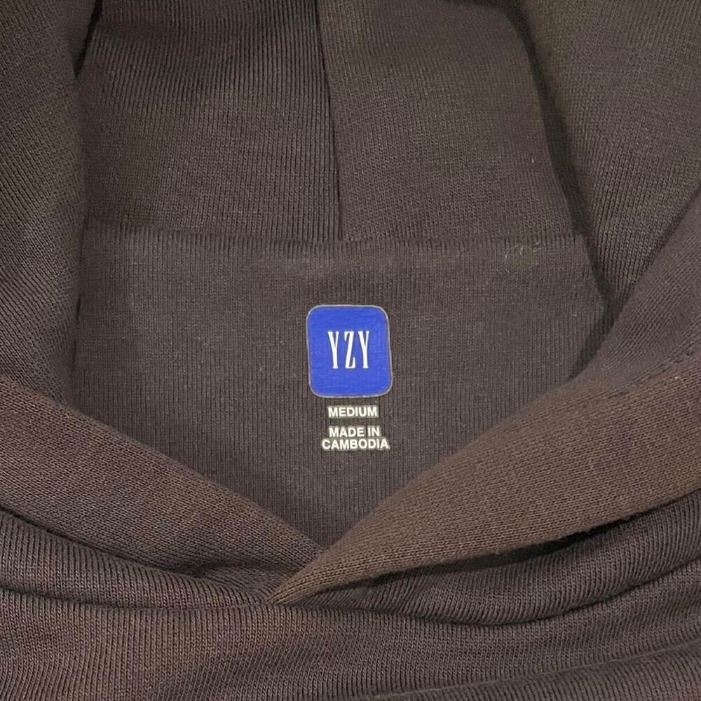 Rare Yeezy Gap Dove hoodie Sweatshirt Size M - Picture 6 of 8